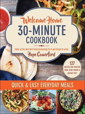 cover image of Welcome Home 30-Minute Cookbook